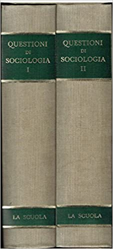 Questioni di sociologia