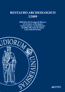 Restauro Archeologico. 2. 2009. Bollettino del Gruppo di Ricerca sul …