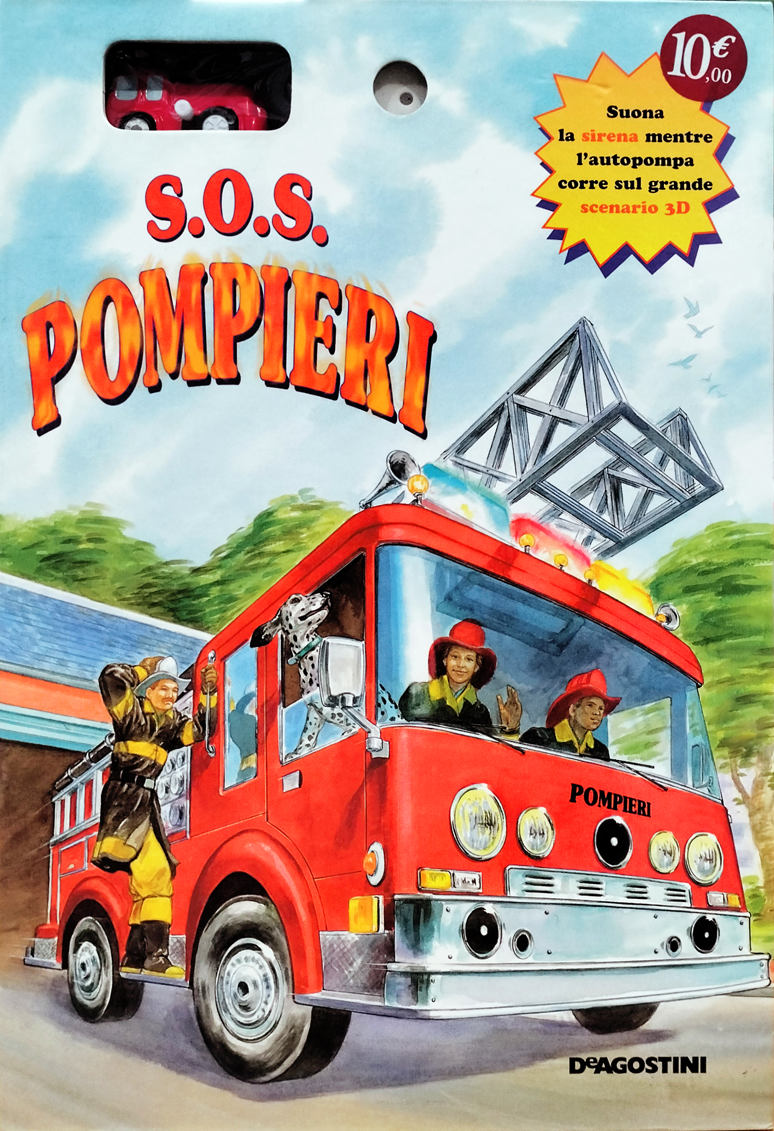 S.O.S. pompieri. Libro pop-up. Con gadget