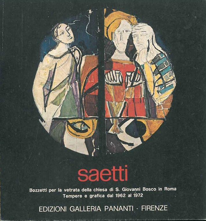 Saetti. Bozzetti per la vetrata della chiesa di S.Giovanni Bosco …
