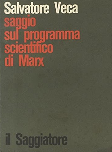 Saggio sul programma scientifico di Marx.