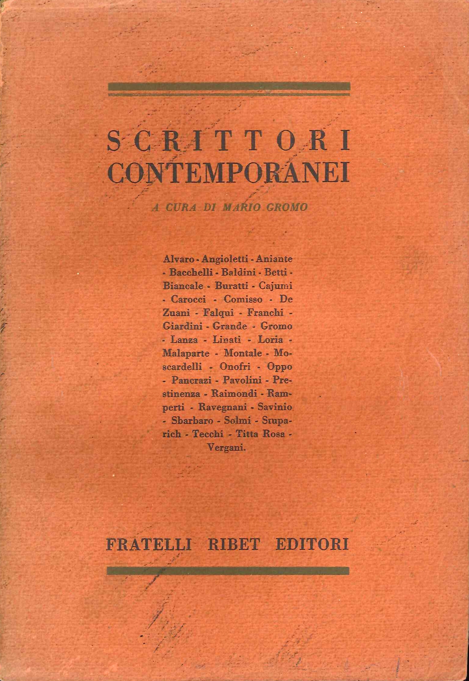 Scrittori Contemporanei