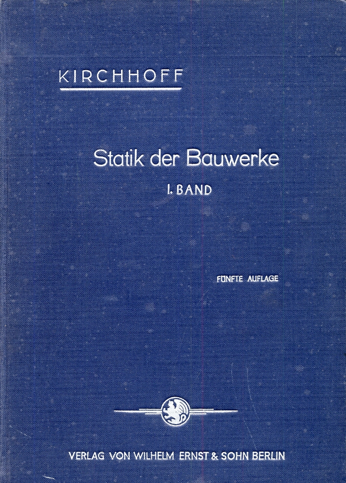 Statik der Bauwerke. In drei Banden