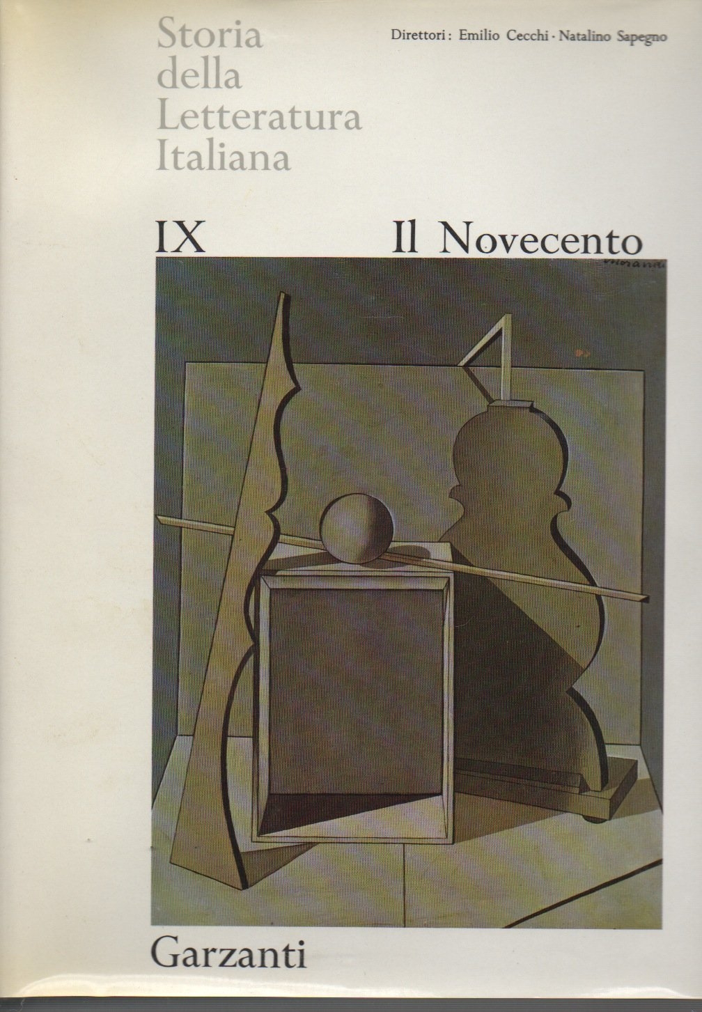 Storia della letteratura italiana. Vol. 9: Il Novecento