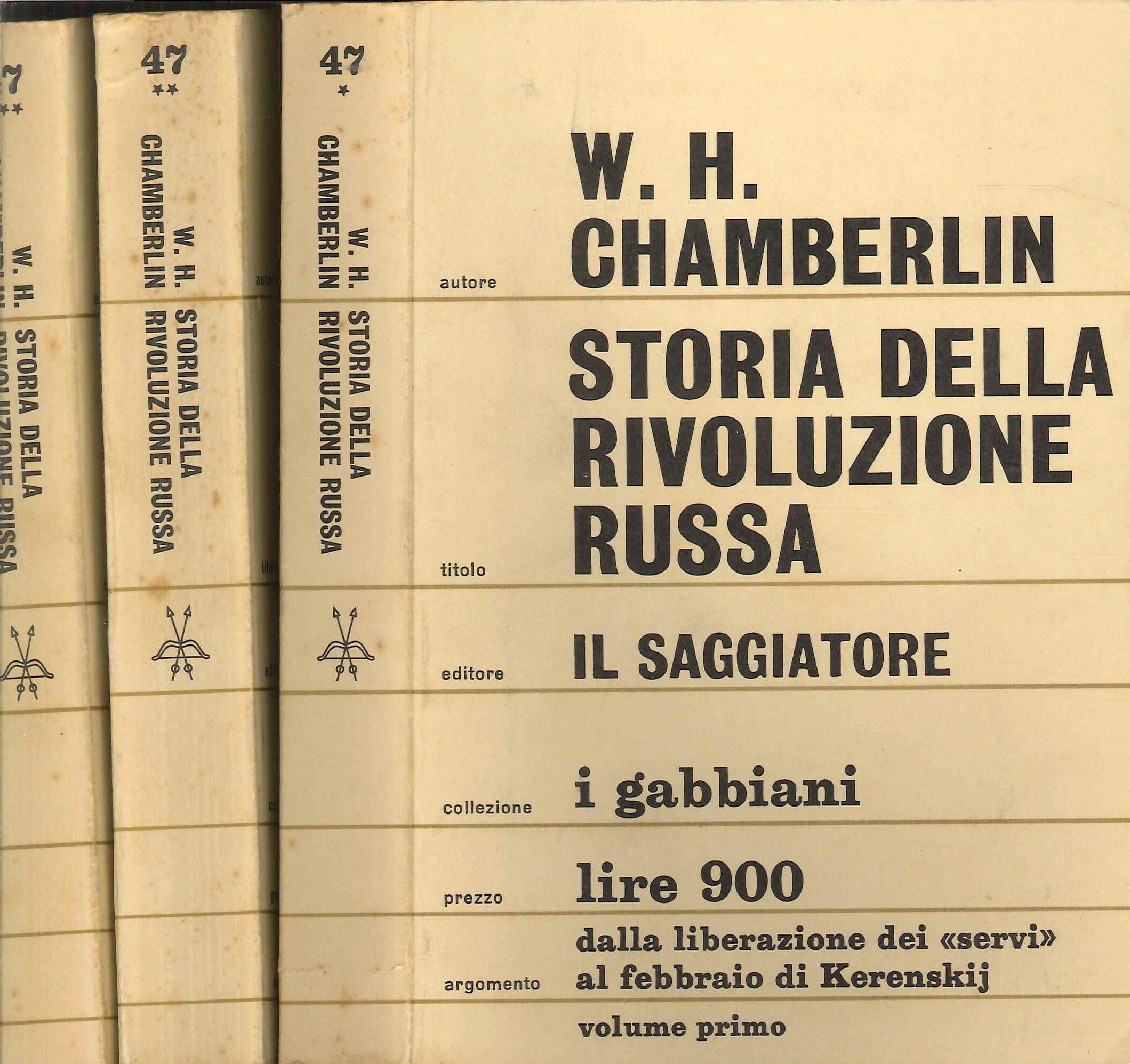 Storia della rivoluzione russa. Vol 1-2-3