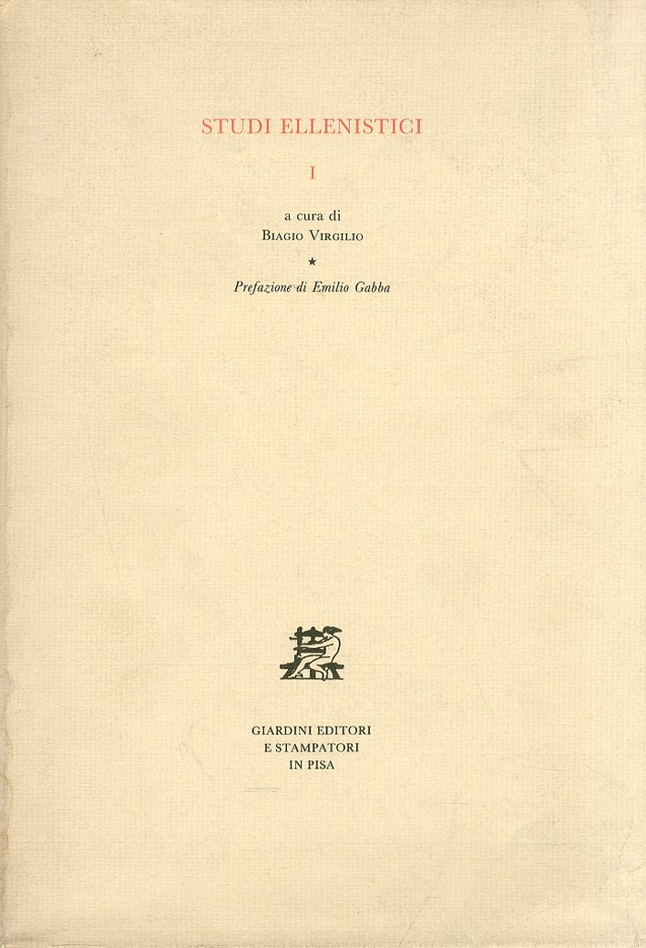 Studi Ellenistici. Vol. 1