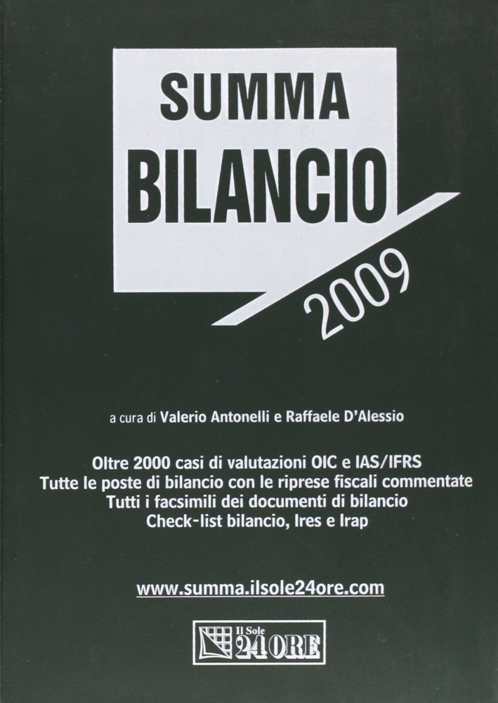 Summa bilancio 2009