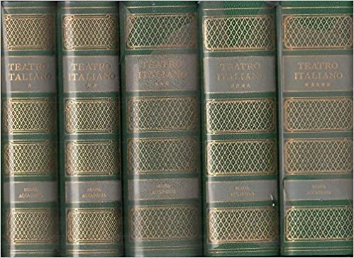 Teatro Italiano. Vol. I: Dalle Origini Al Rinascimento. Vol.II: Dal …