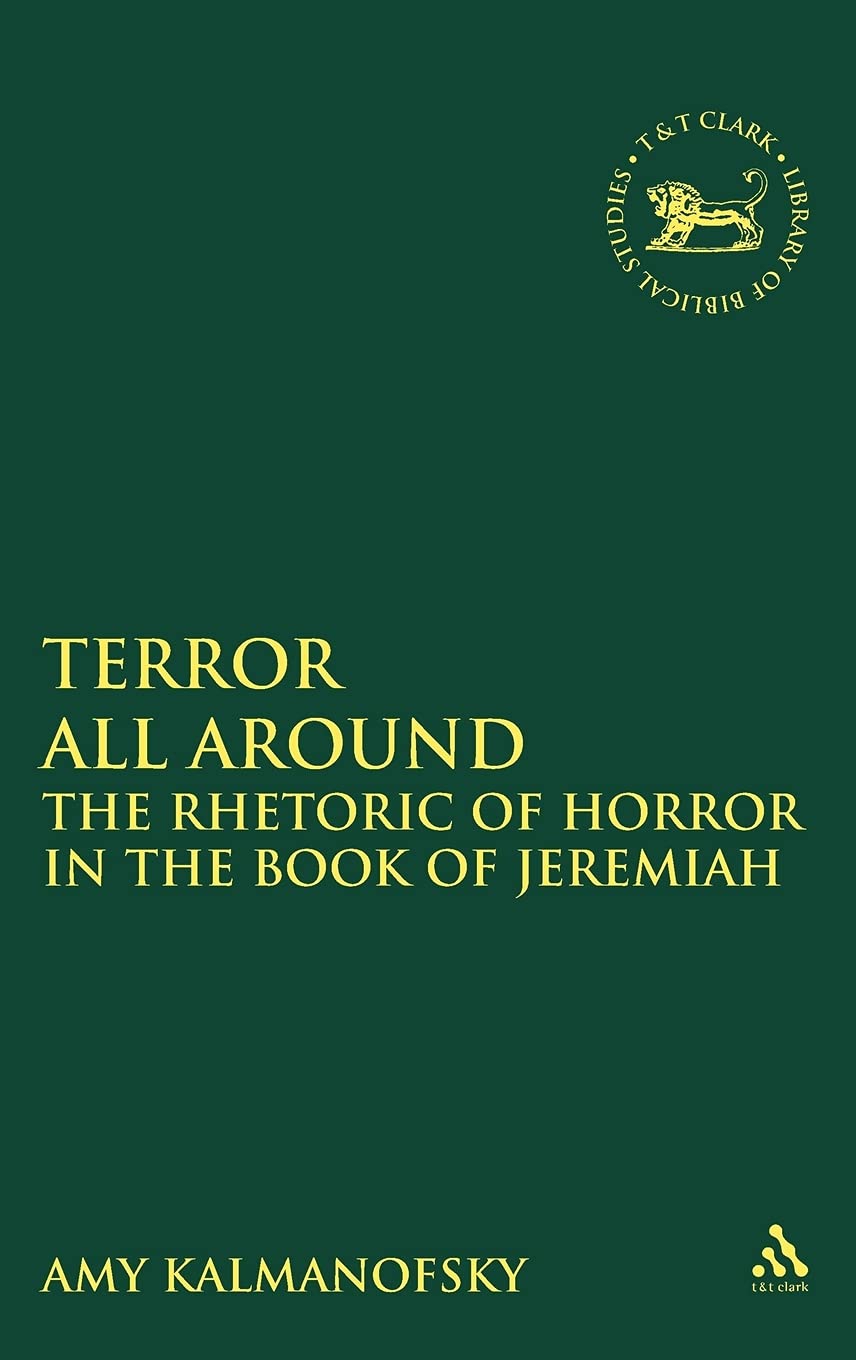 Terror All Around: Horror, Monsters, and Theology in the Book …