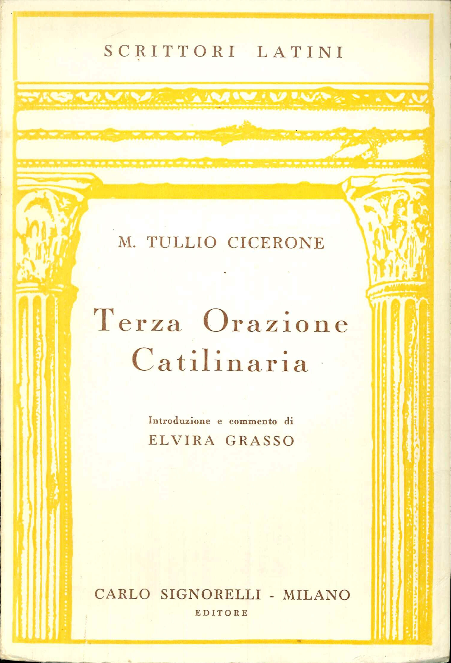 Terza Orazione Catilinaria