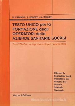 Testo unico per la formazione degli operatori delle Asl