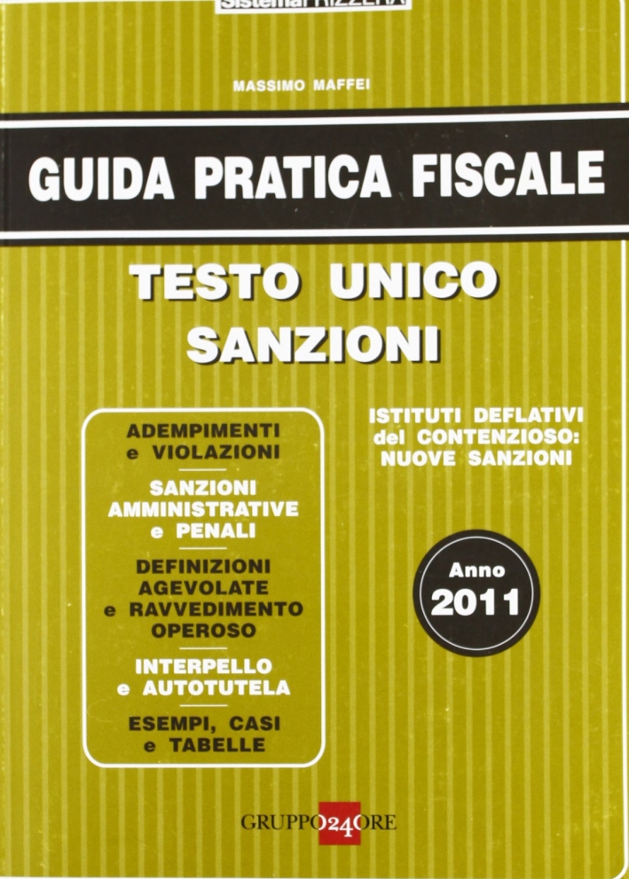 Testo Unico sanzioni