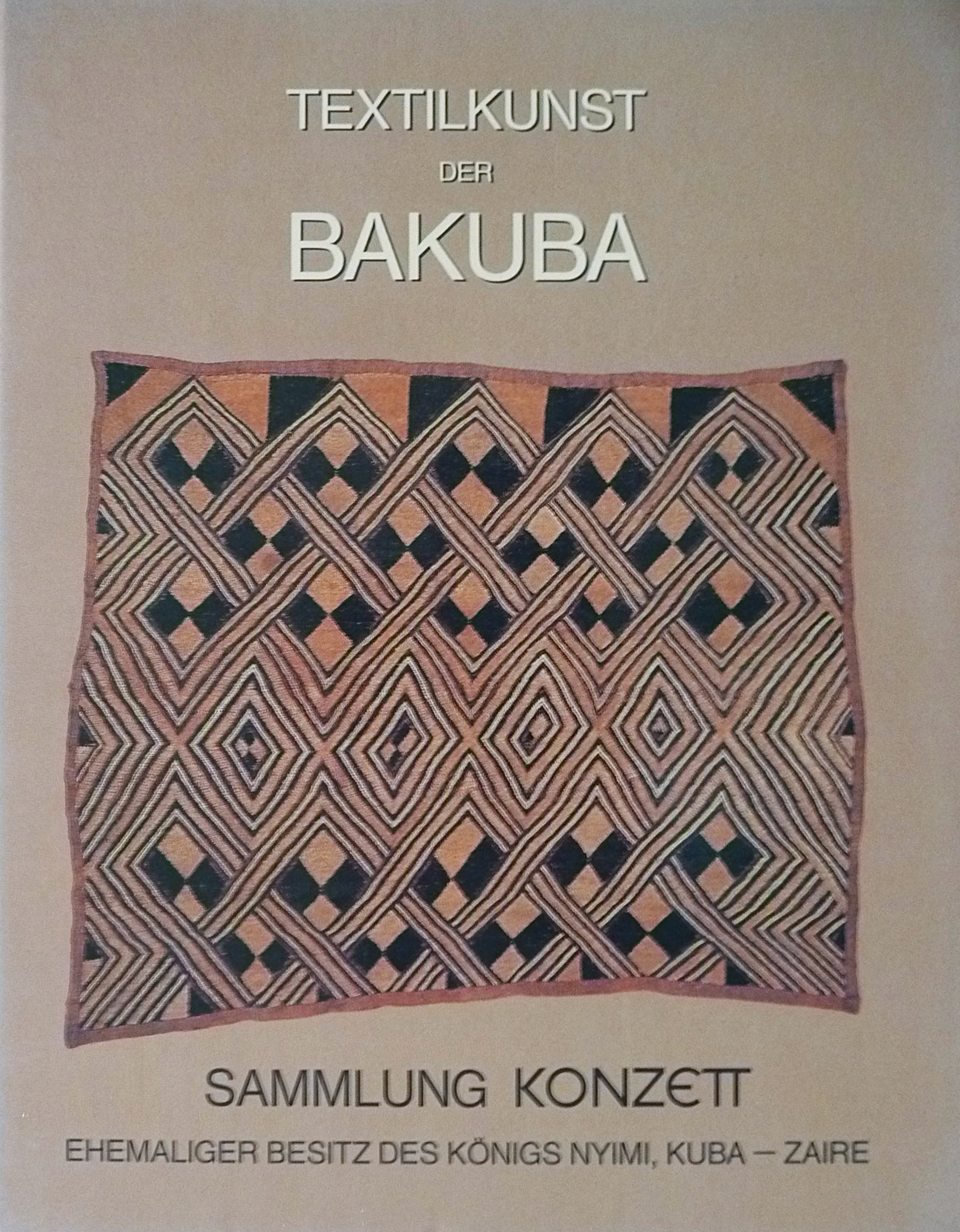 Textilkunst Der Bakuba