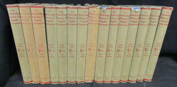 The Cambridge History of English Literature. [Complete Work - 15 …
