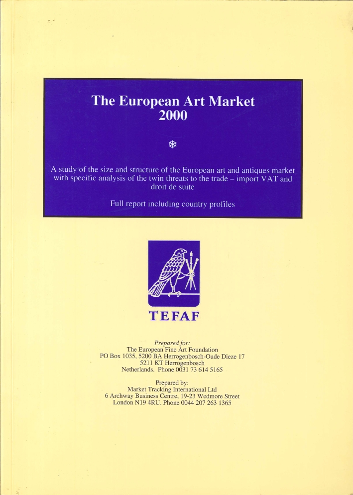 The European Art Market 2000, The European Fine Art Fondation, …