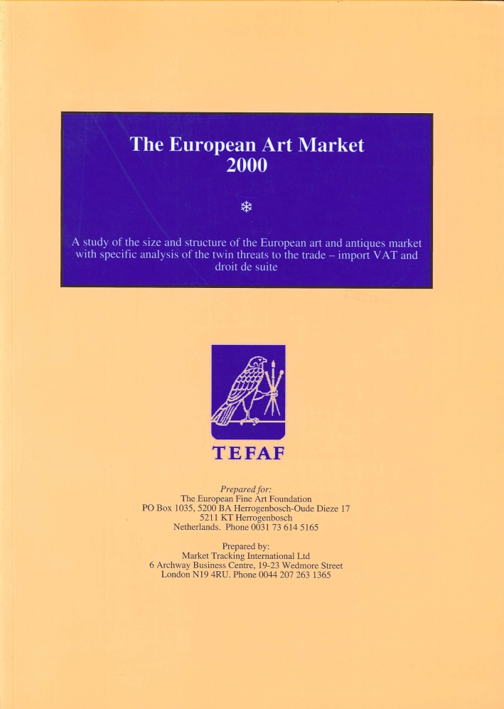 The European Art Market 2000, The European Fine Art Fondation, …