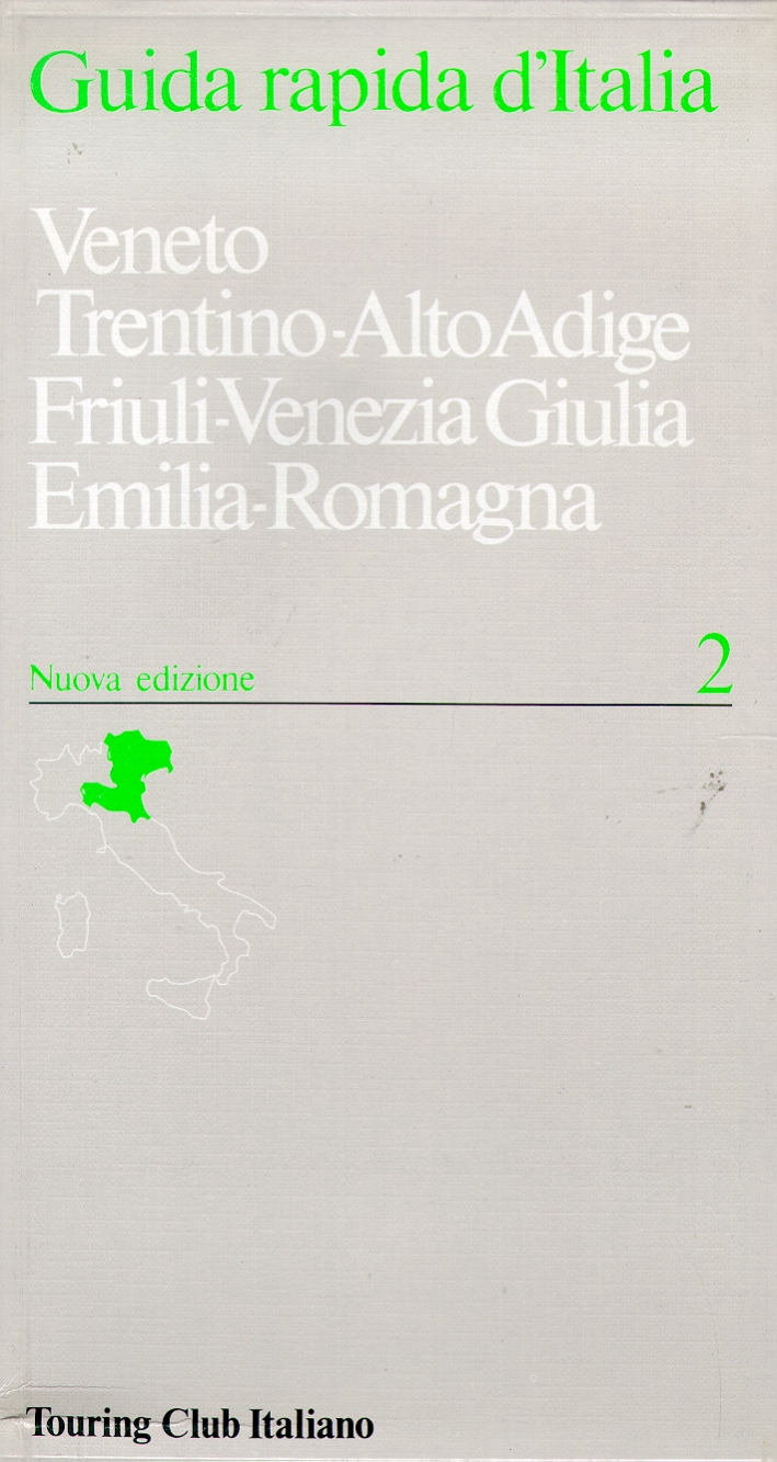 Veneto. Trentino. Alto Adige. Friuli Venezia Giulia. Emilia Romagna