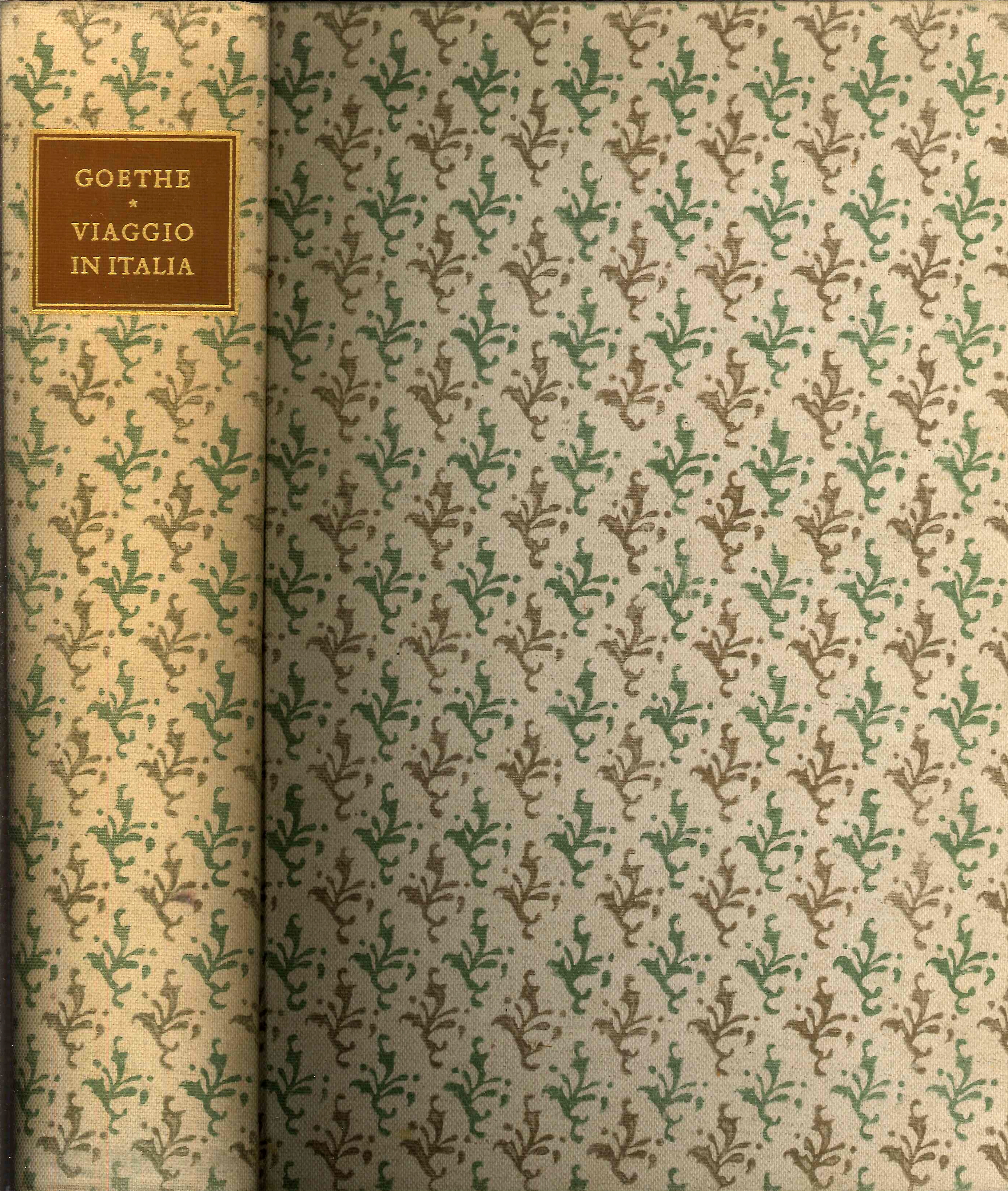 Viaggio in Italia 1786- 1788.