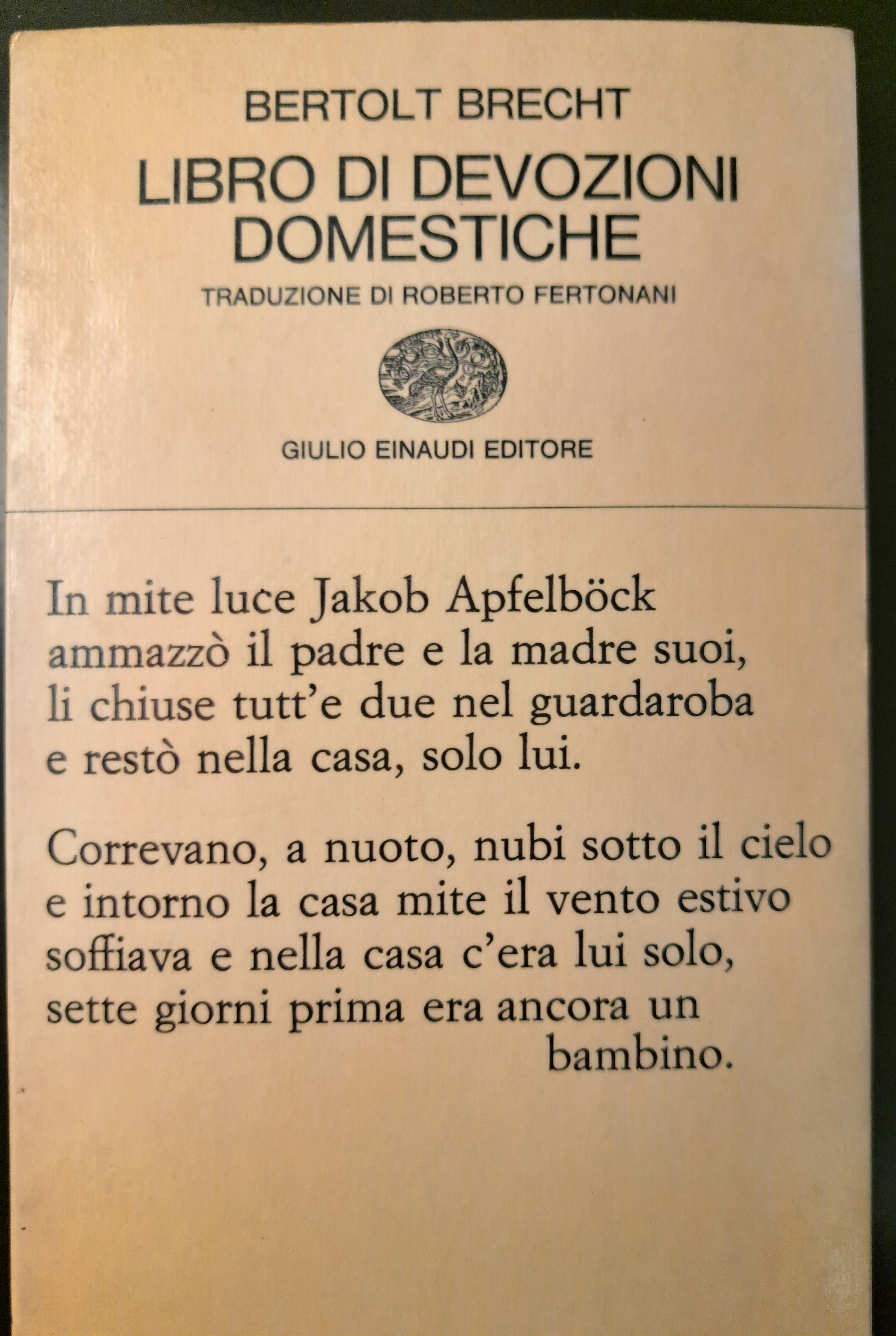 Il libro di devozioni domestiche