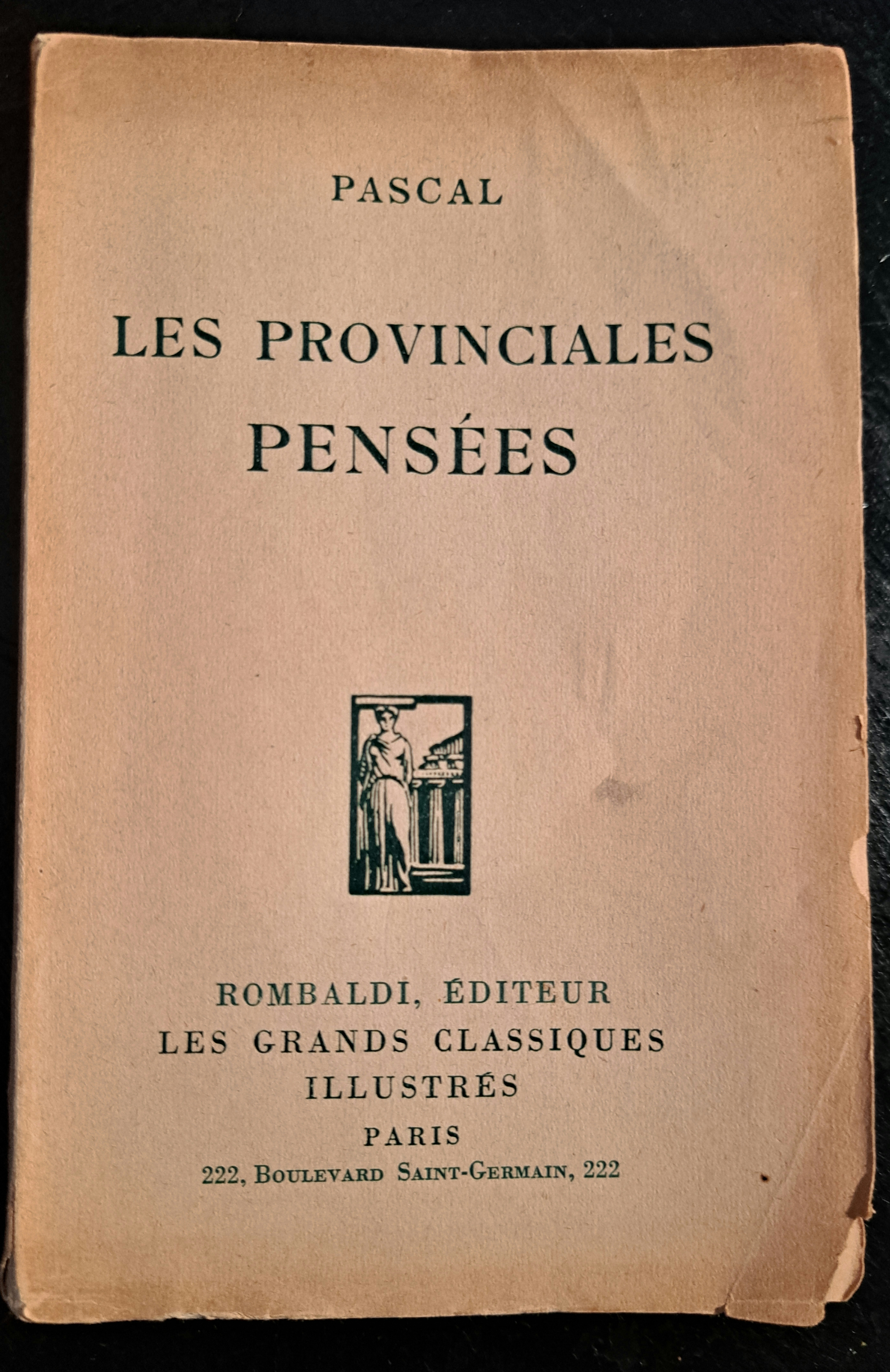 Les provinciales pensées
