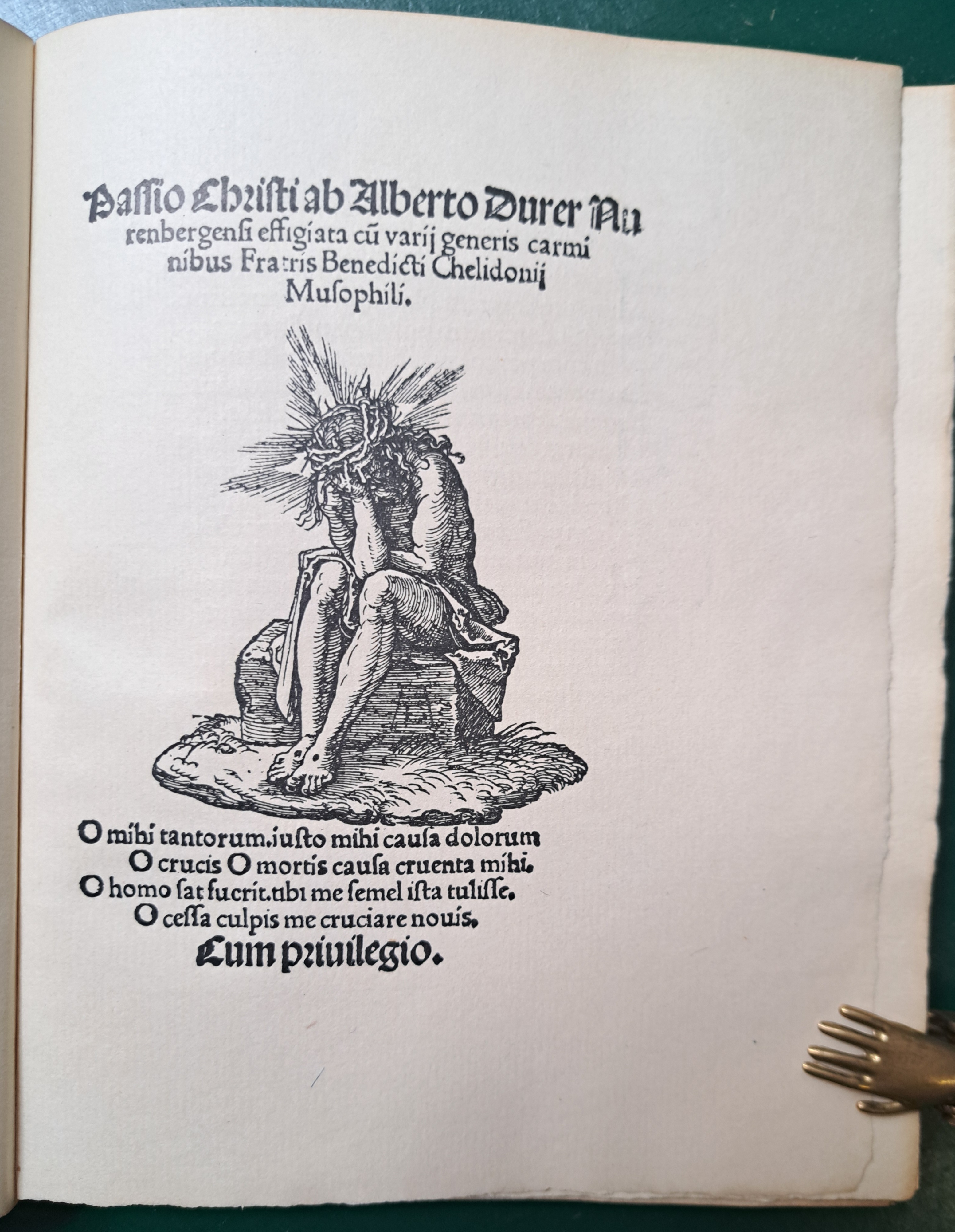 Passio Christi ab Alberto Durer Nurenbergensi effigiato cu varij generis …