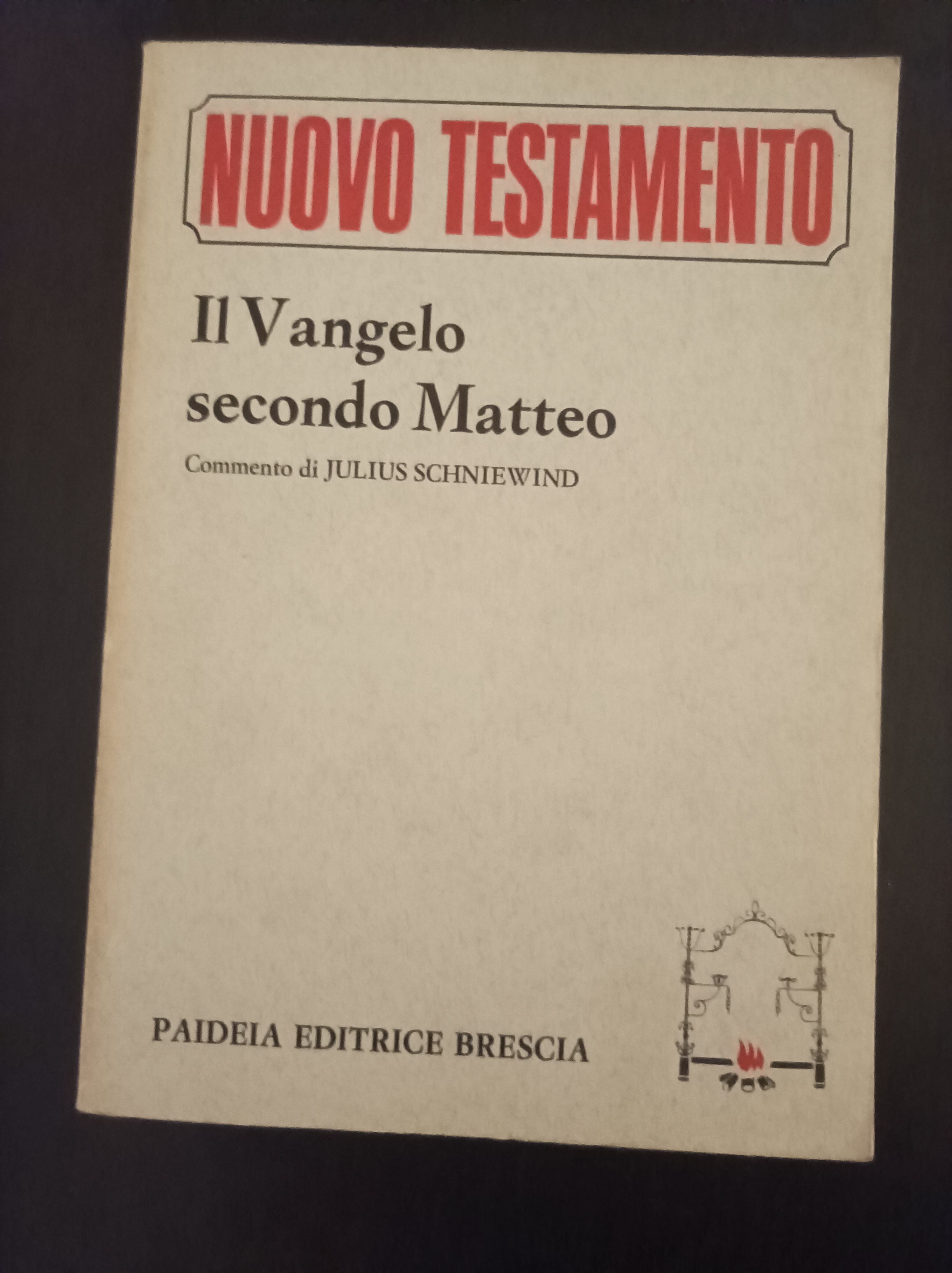 Il Vangelo secondo Matteo .