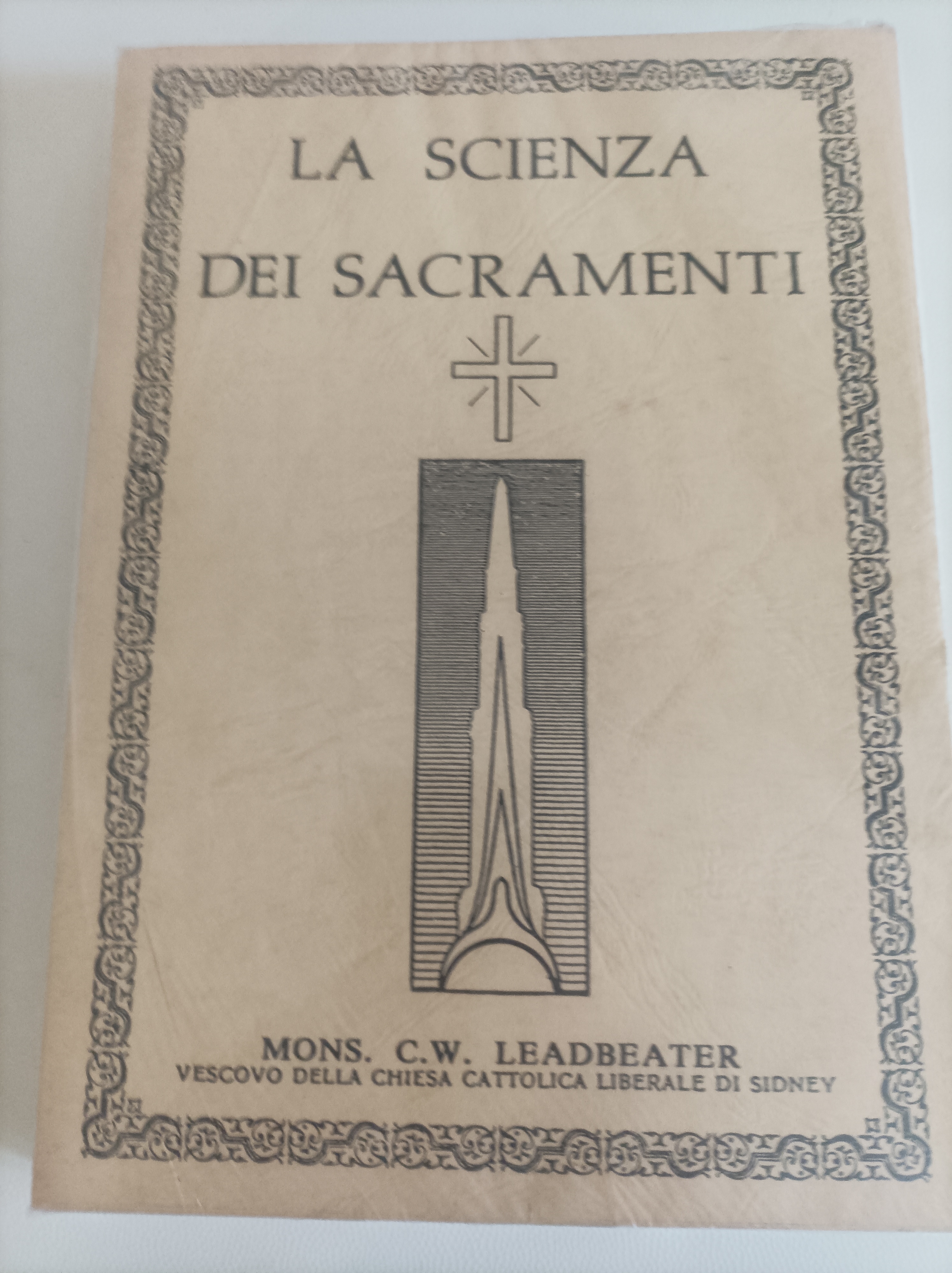 La scienza dei sacramenti