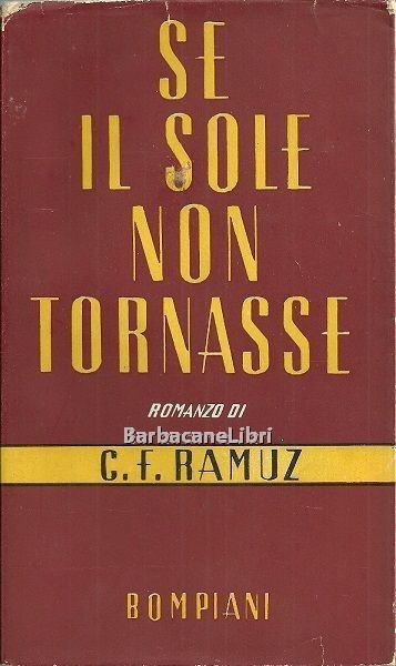 Se il sole non tornasse