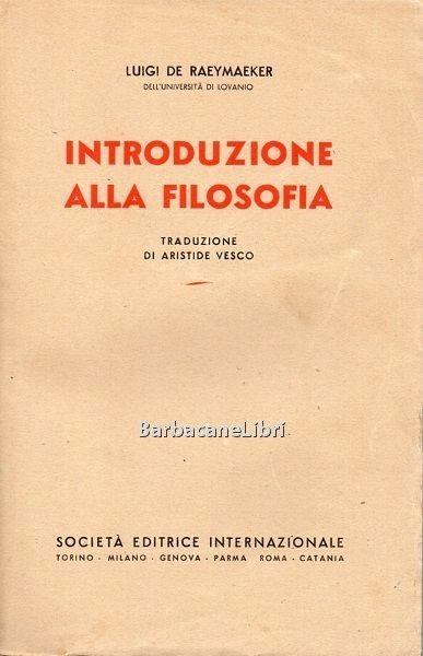 Introduzione alla filosofia