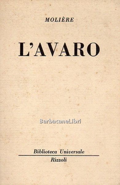 L'avaro