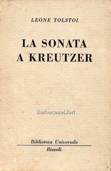 La Sonata a Kreutzer