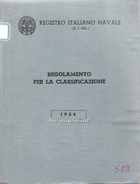 Regolamento per la classificazione