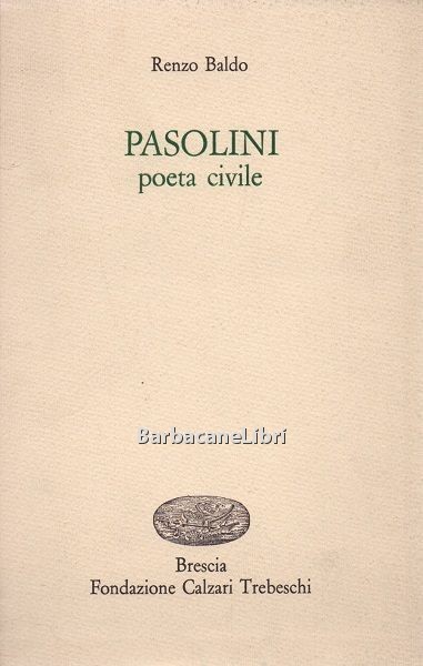 Pasolini poeta civile