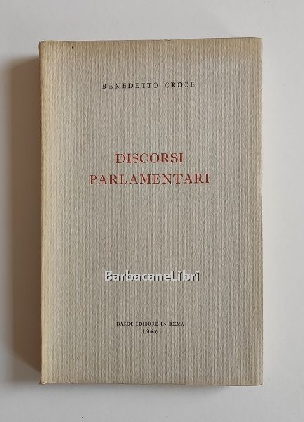 Discorsi parlamentari