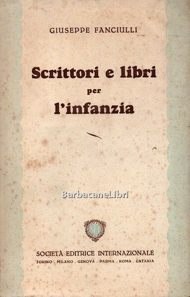 Scrittori e libri per l'infanzia