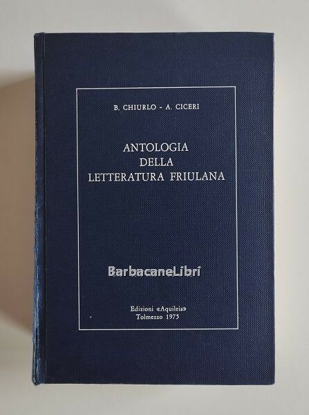 Antologia della letteratura friulana