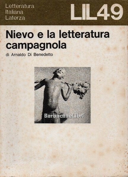 Nievo e la letteratura campagnola