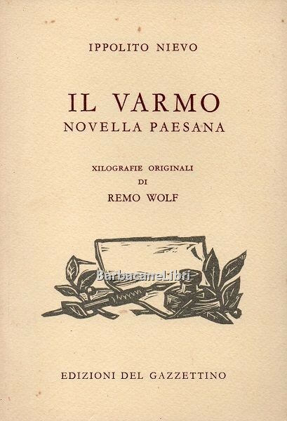 Il Varmo. Novella paesana