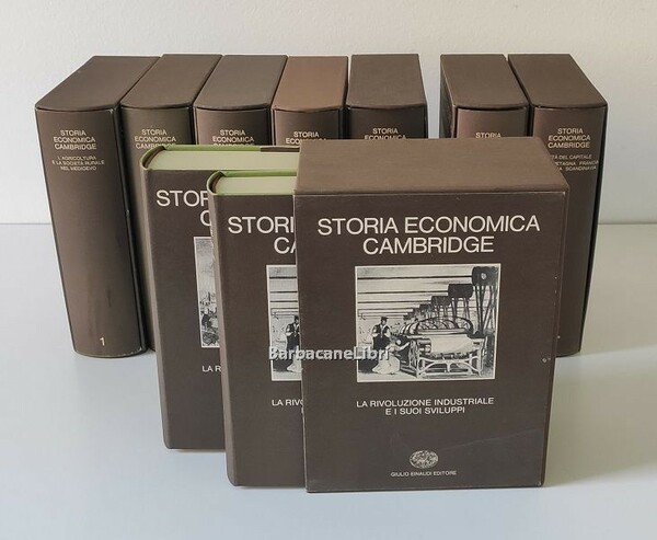 Storia economica Cambridge (volumi 1-7, in 9 tomi)