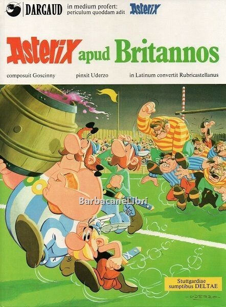 Asterix apud Britannos (Asterix e i Britanni in latino)