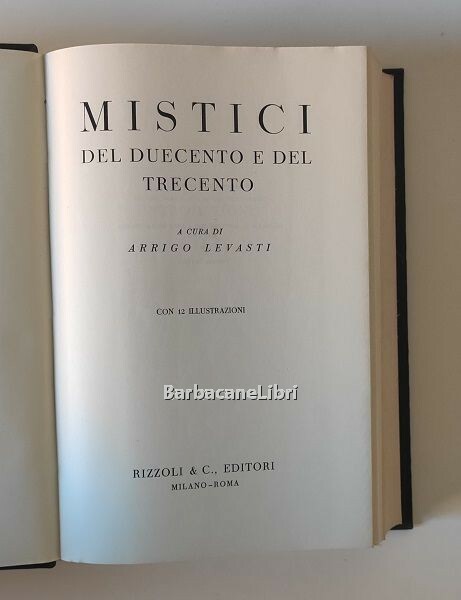 Mistici del Duecento e del Trecento