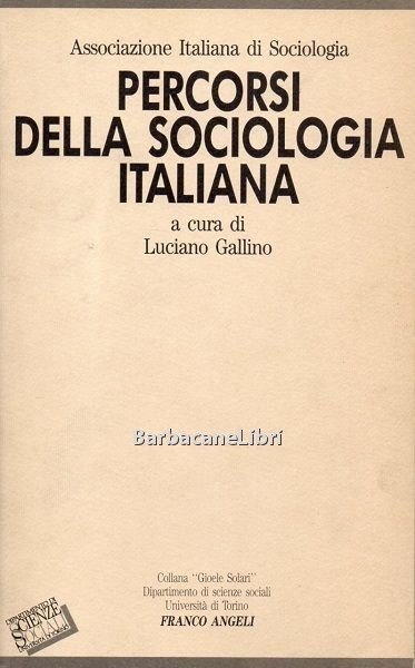 Percorsi della sociologia italiana