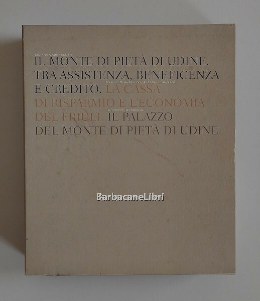 Il Monte di Pietà di Udine tra assistenza, beneficenza e …