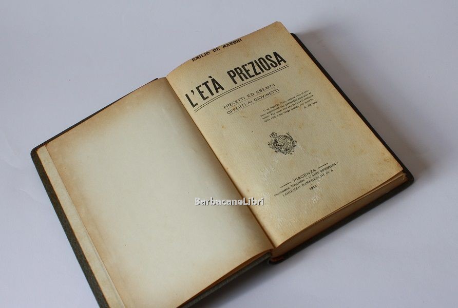 L'età preziosa. Precetti ed esempi offerti ai giovinetti