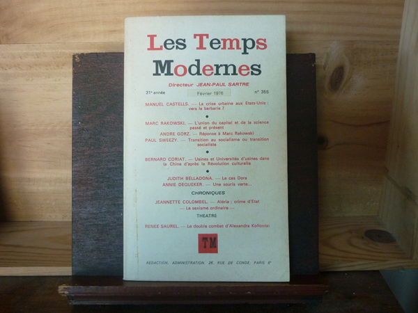 Les Temps Modernes (revue) n° 355