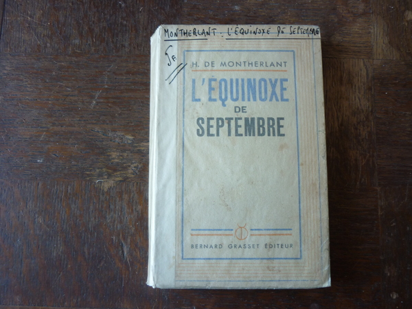 L'équinoxe de septembre