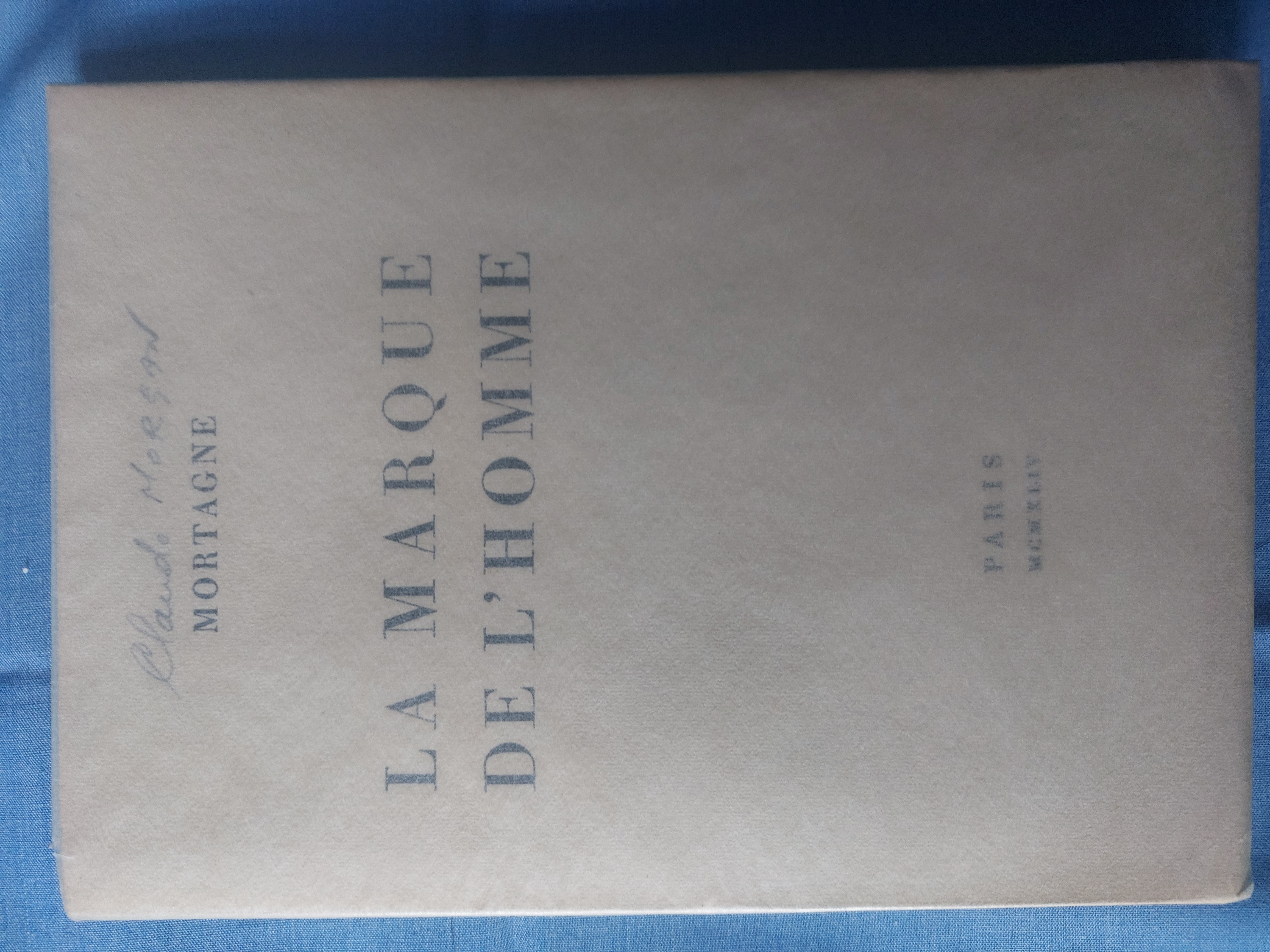 La marque de l'homme