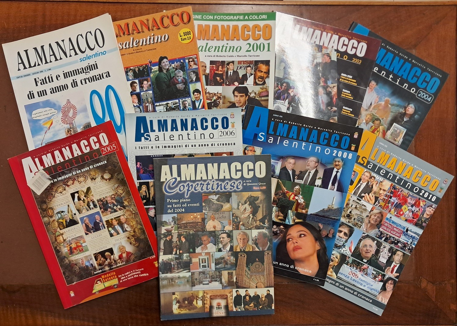 Almanacco salentino, 1989-2010, 9 numeri + Almanacco copertinese, marzo 2005
