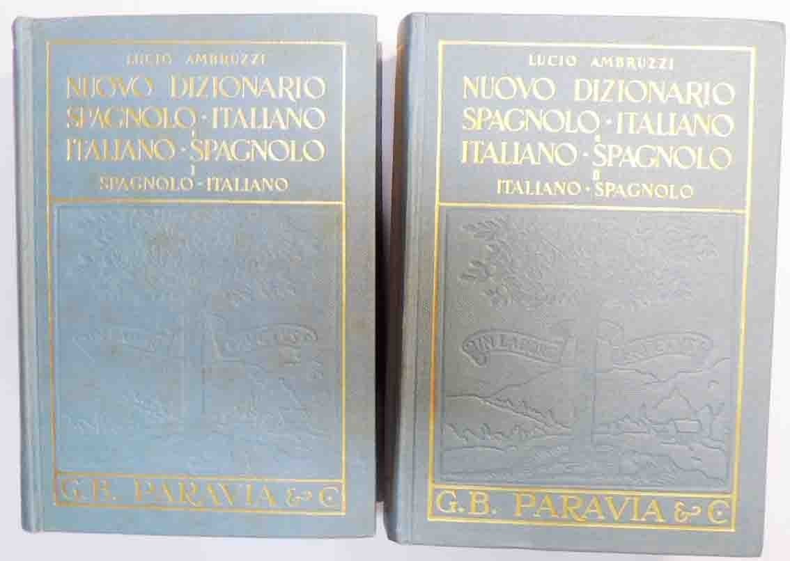 Ambruzzi, Nuovo dizionario spagnolo-italianao e italiano-spagnolo