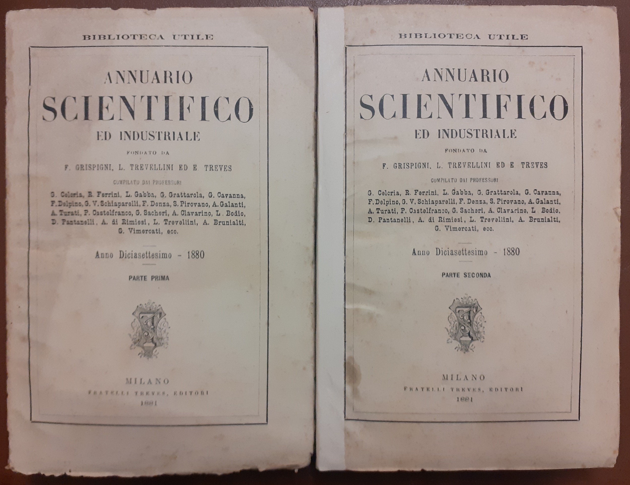 Annuario scientifico ed industriale, a. XVII, 1880, pt. I e …